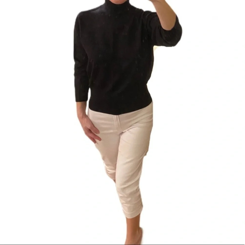 Classiques Entier Black Merino‎ Wool Sweater​ - Picture 7 of 11